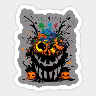 Trick Or Trash Sticker